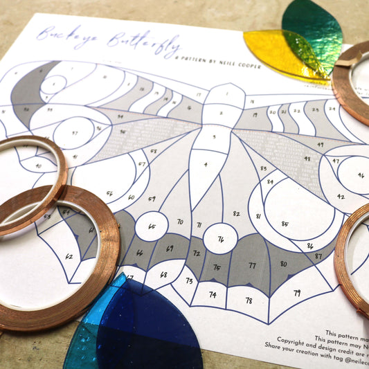 Buckeye Butterfly Pattern