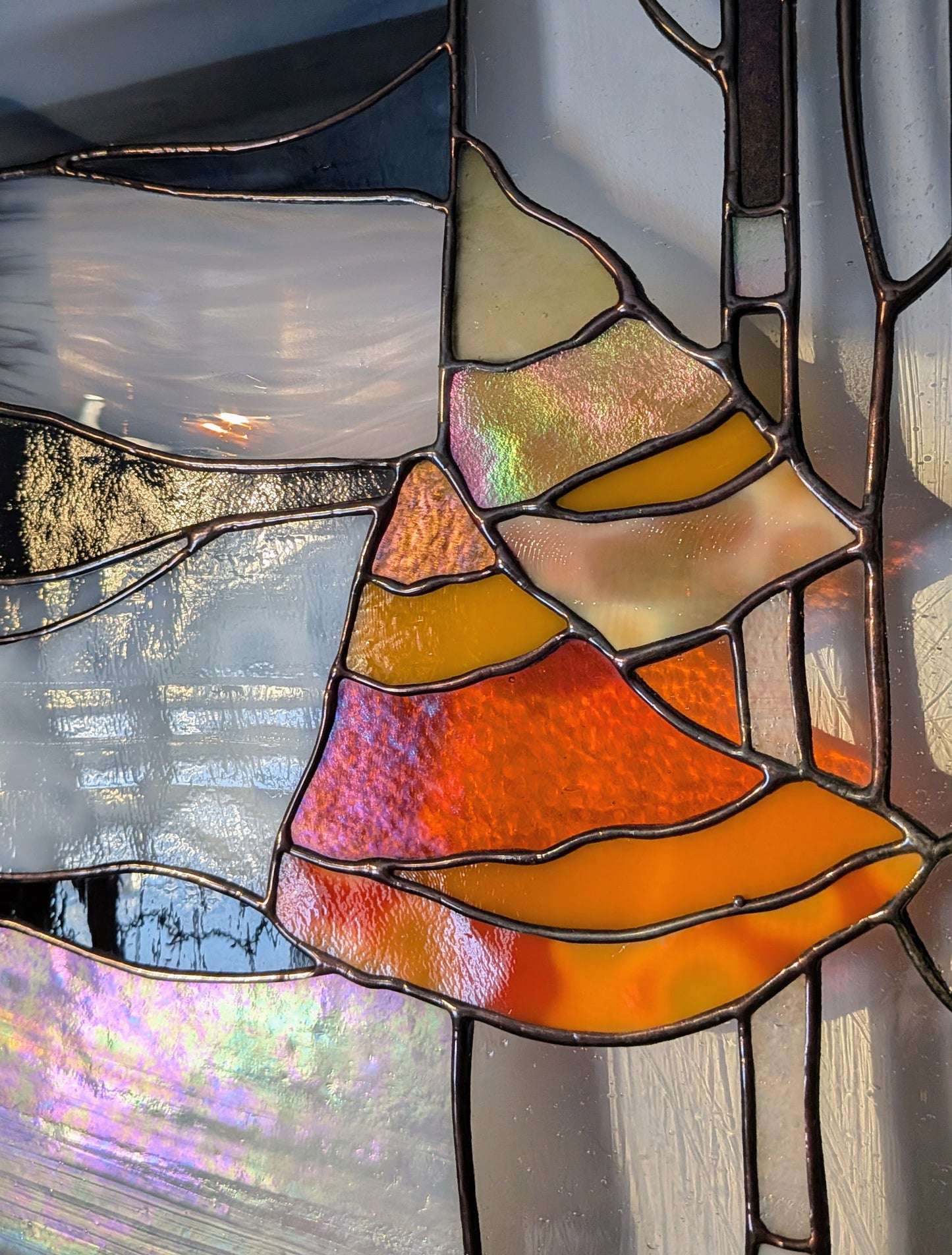 Homeward Bound - stained glass window