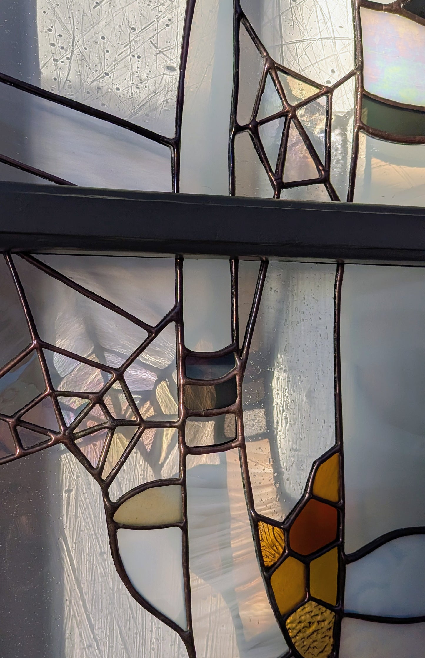 Homeward Bound - stained glass window