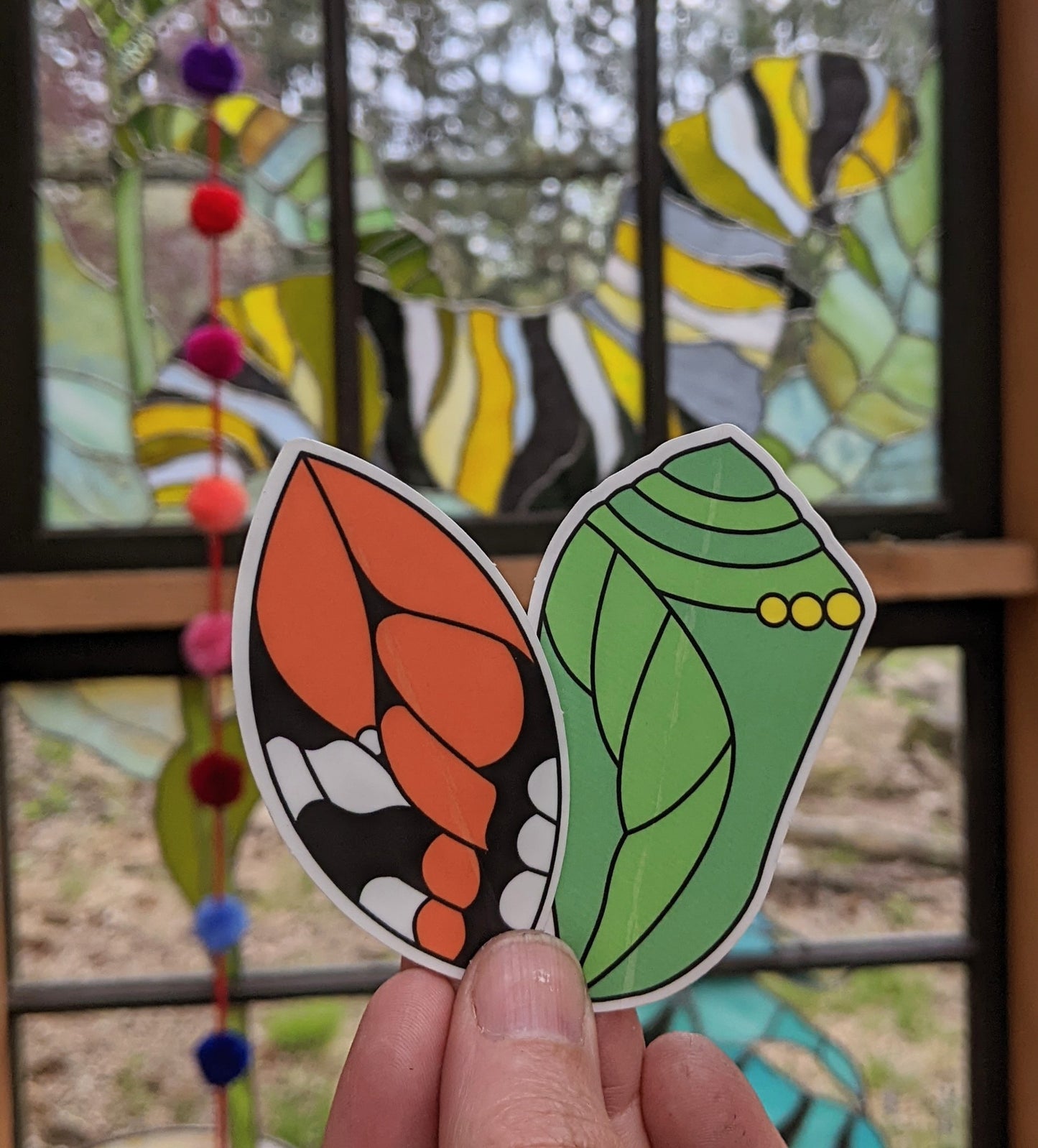 Monarch Sticker Set